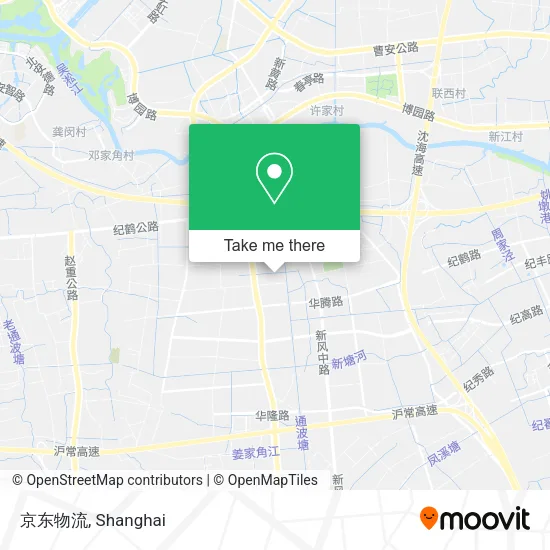 京东物流 map