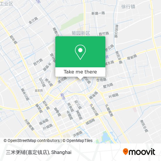 三米粥铺(嘉定镇店) map