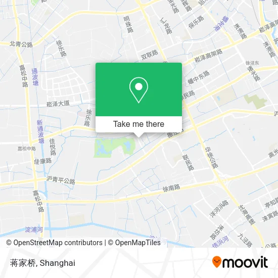 蒋家桥 map