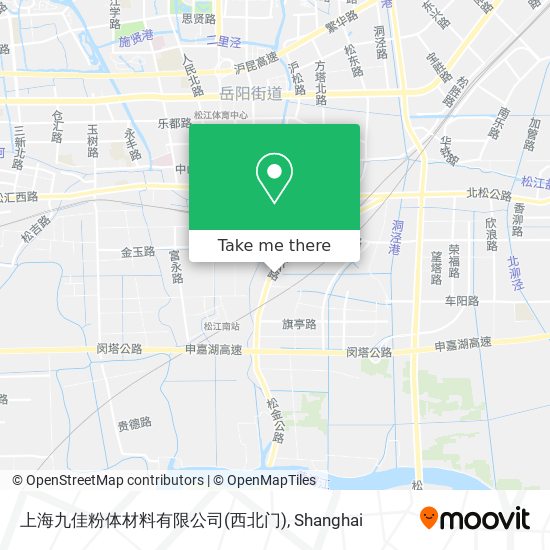 上海九佳粉体材料有限公司(西北门) map