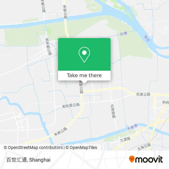 百世汇通 map