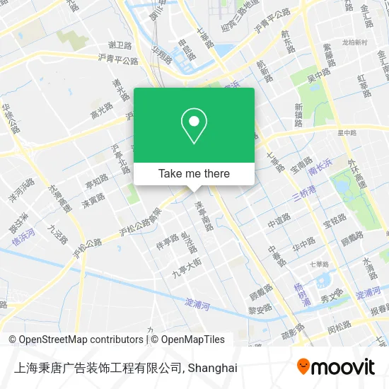 上海秉唐广告装饰工程有限公司 map