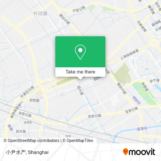 小尹水产 map