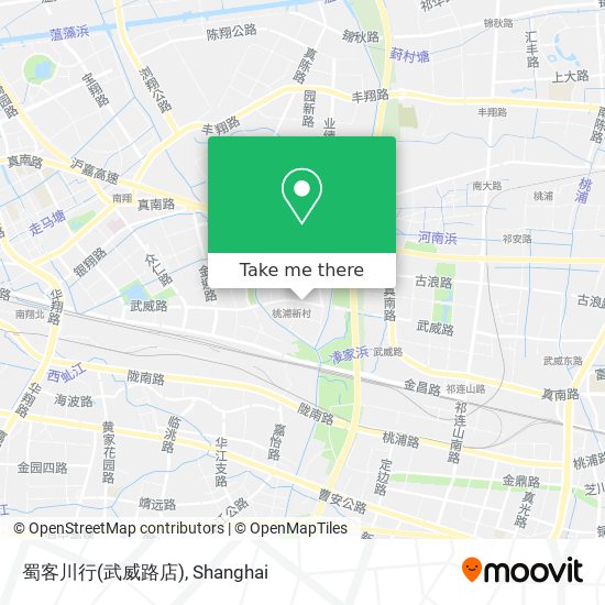 蜀客川行(武威路店) map