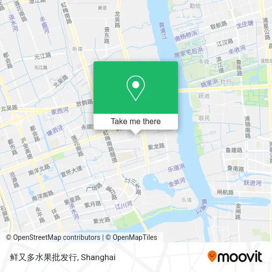 鲜又多水果批发行 map