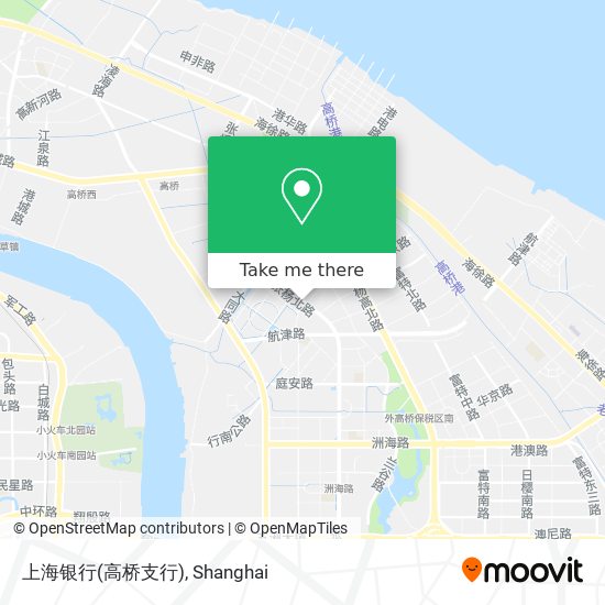 上海银行(高桥支行) map