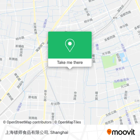 上海镖师食品有限公司 map