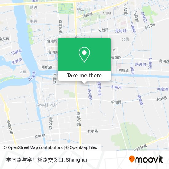 丰南路与窑厂桥路交叉口 map