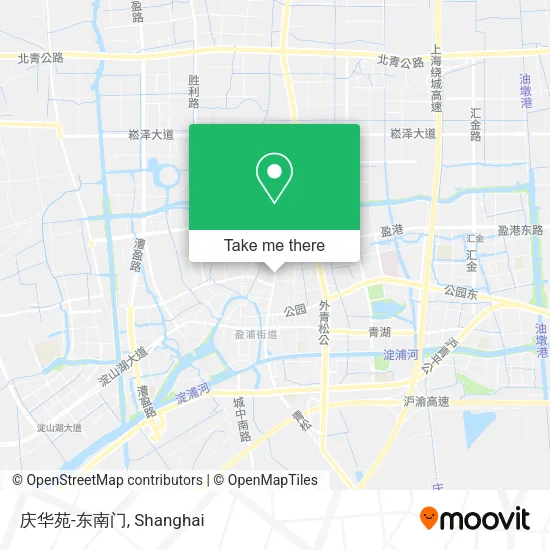 庆华苑-东南门 map