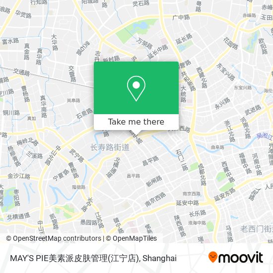 MAY'S PIE美素派皮肤管理(江宁店) map