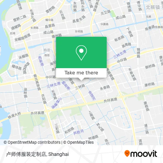 卢师傅服装定制店 map