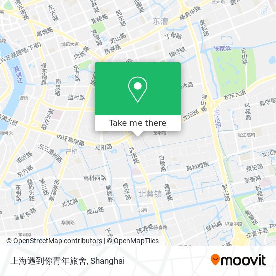 上海遇到你青年旅舍 map