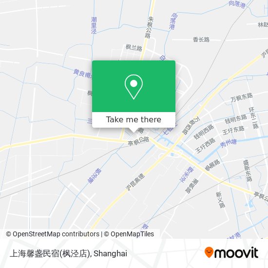 上海馨盏民宿(枫泾店) map