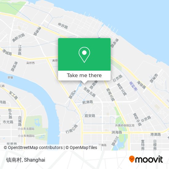 镇南村 map