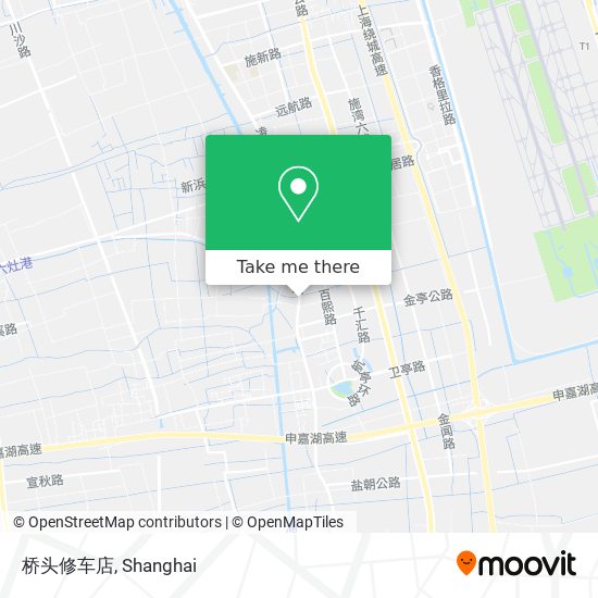 桥头修车店 map