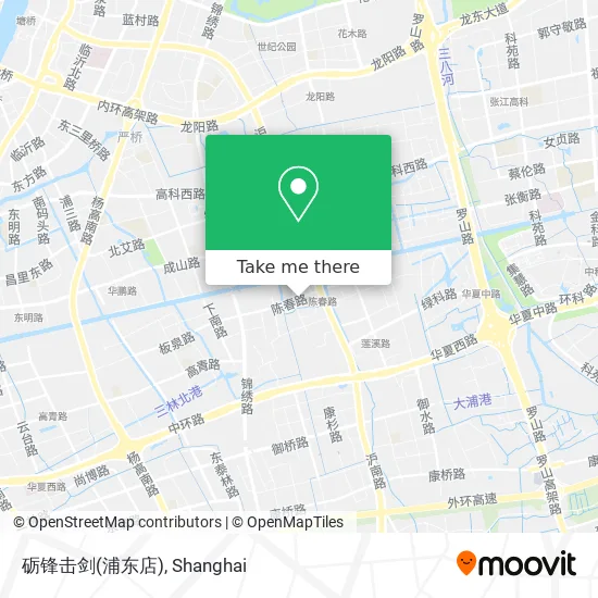 砺锋击剑(浦东店) map