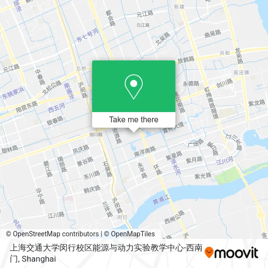 上海交通大学闵行校区能源与动力实验教学中心-西南门 map