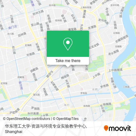 华东理工大学-资源与环境专业实验教学中心 map