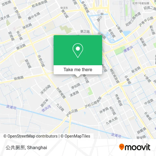 公共厕所 map