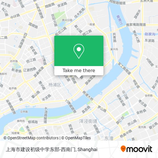 上海市建设初级中学东部-西南门 map