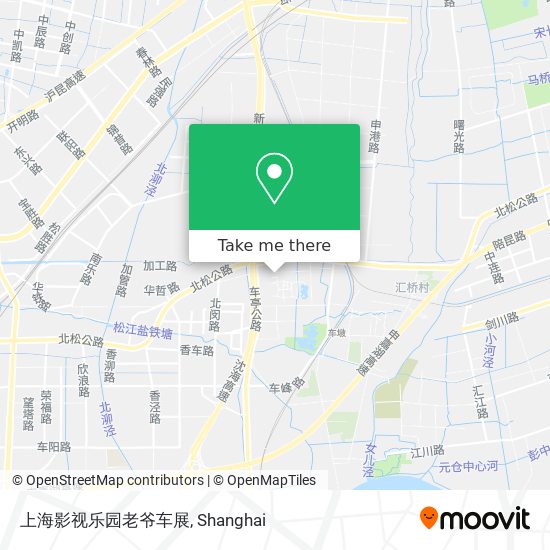 上海影视乐园老爷车展 map