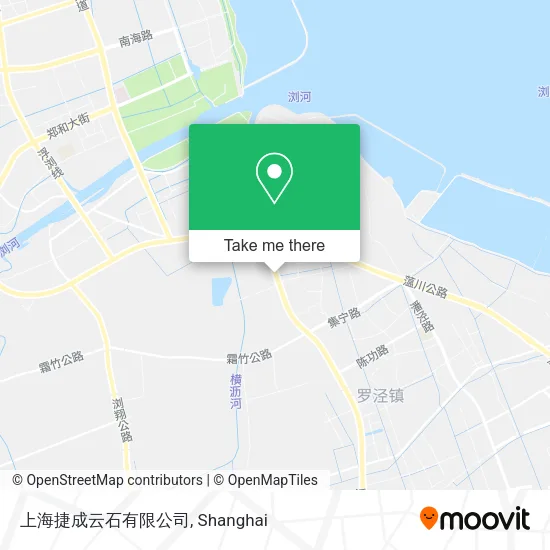 上海捷成云石有限公司 map