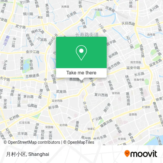 月村小区 map