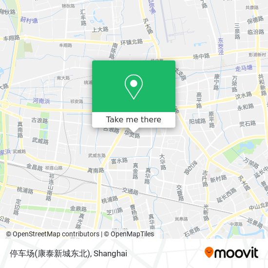 停车场(康泰新城东北) map