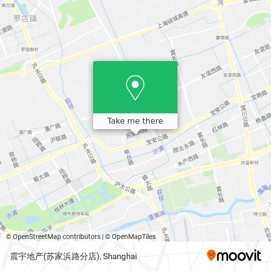 震宇地产(苏家浜路分店) map