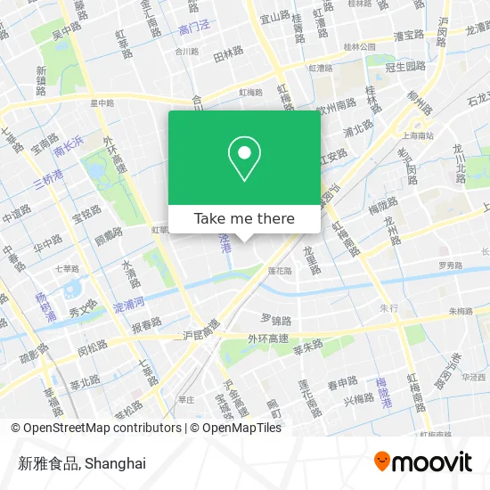 新雅食品 map