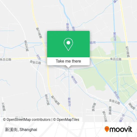 新溪街 map