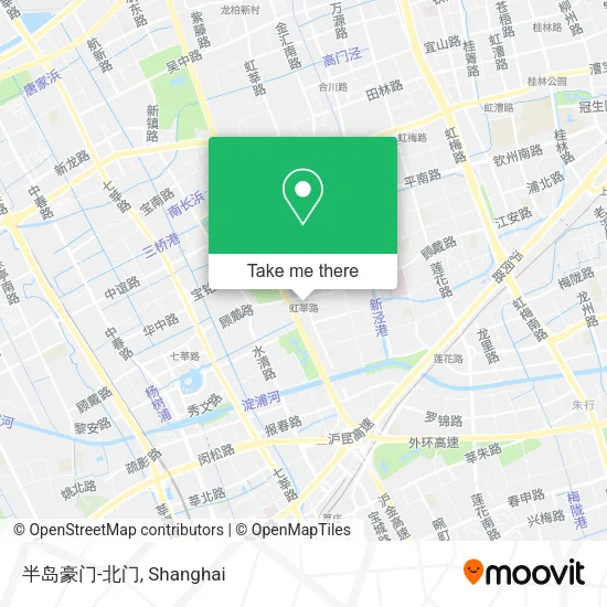 半岛豪门-北门 map