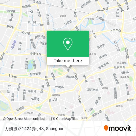万航渡路1424弄小区 map