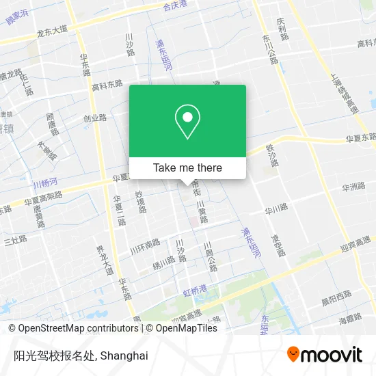 阳光驾校报名处 map