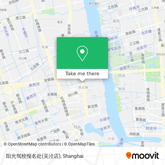 阳光驾校报名处(吴泾店) map