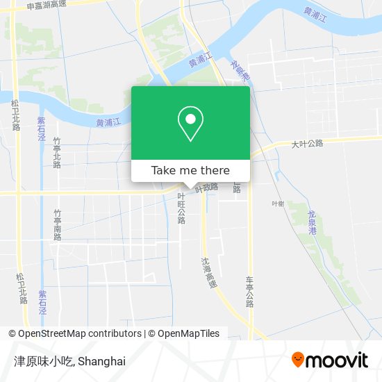 津原味小吃 map