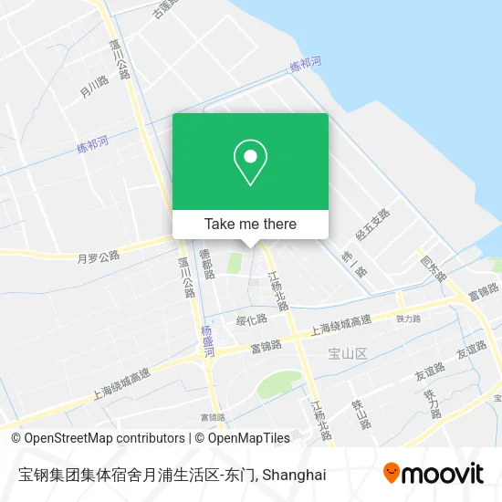 宝钢集团集体宿舍月浦生活区-东门 map