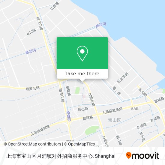 上海市宝山区月浦镇对外招商服务中心 map