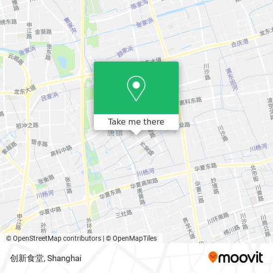 创新食堂 map