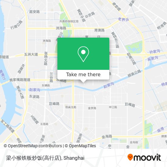 梁小猴铁板炒饭(高行店) map