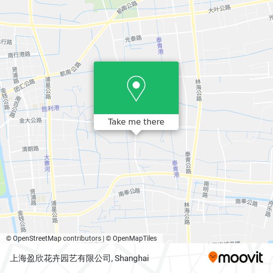 上海盈欣花卉园艺有限公司 map