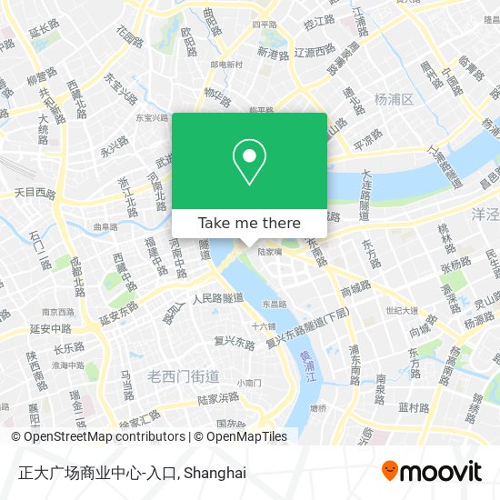 正大广场商业中心-入口 map