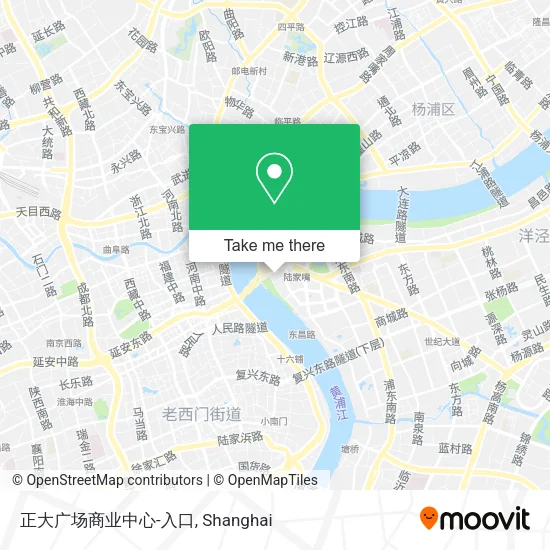 正大广场商业中心-入口 map