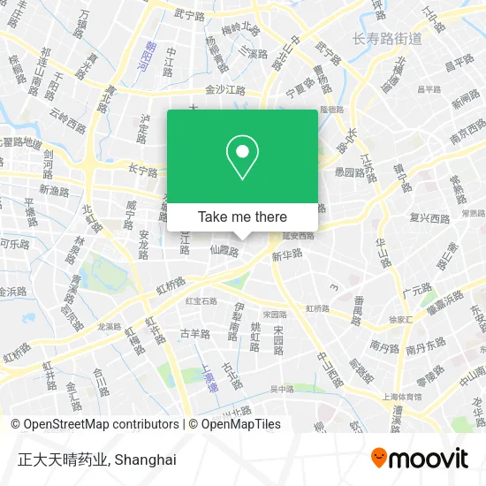 正大天晴药业 map