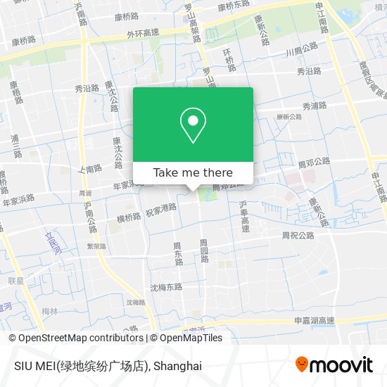 SIU MEI(绿地缤纷广场店) map