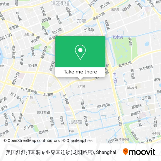 美国舒舒打耳洞专业穿耳连锁(龙阳路店) map