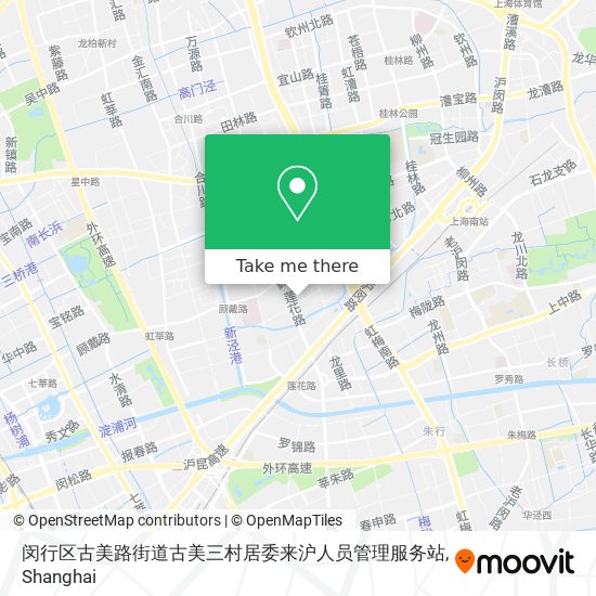 闵行区古美路街道古美三村居委来沪人员管理服务站 map