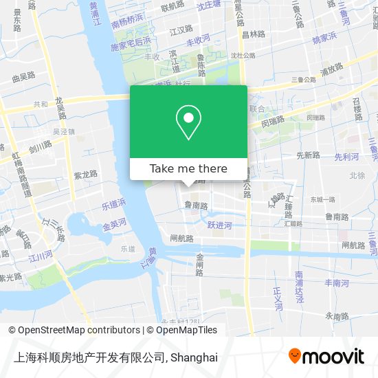 上海科顺房地产开发有限公司 map