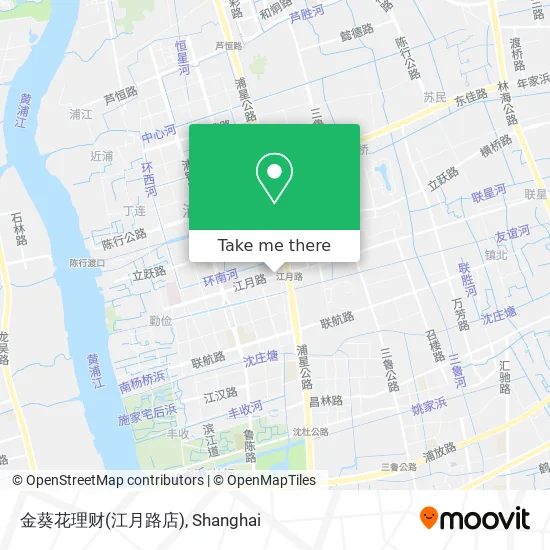 金葵花理财(江月路店) map