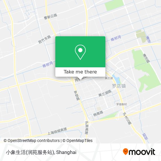 小象生活(润苑服务站) map